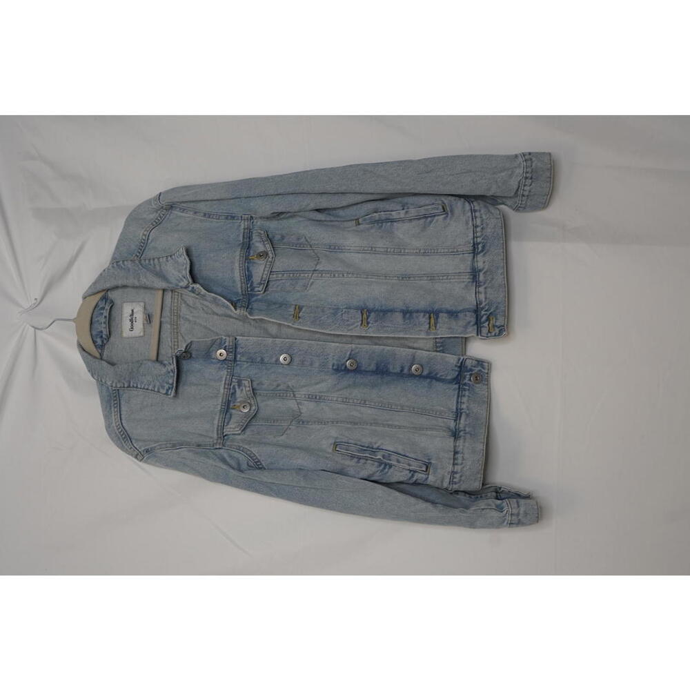 Goodfellow & Co Men's Light Wash Denim Jacket, Large